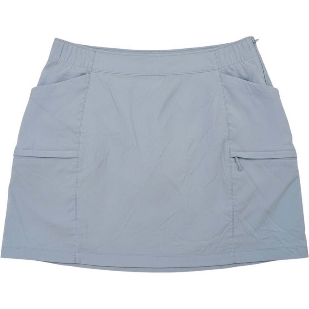 Duluth Trading Co Skort Women Large Blue Dry On the Fly Hiking Outdoor Active